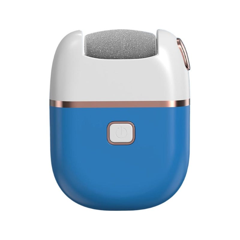 Electric foot file for removing dead skin and calluses, foot trimmer, exfoliating foot care machine, home use.
